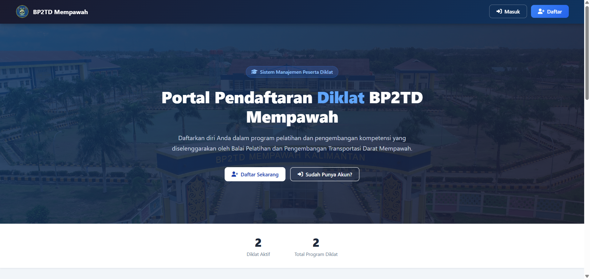 Manajemen Peserta Diklat
